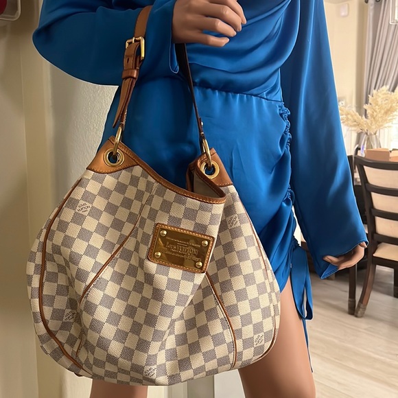 💎✨BEAUTIFUL✨💎 Louis Vuitton Galleria PM Damier Azur - Picture 2 of 16